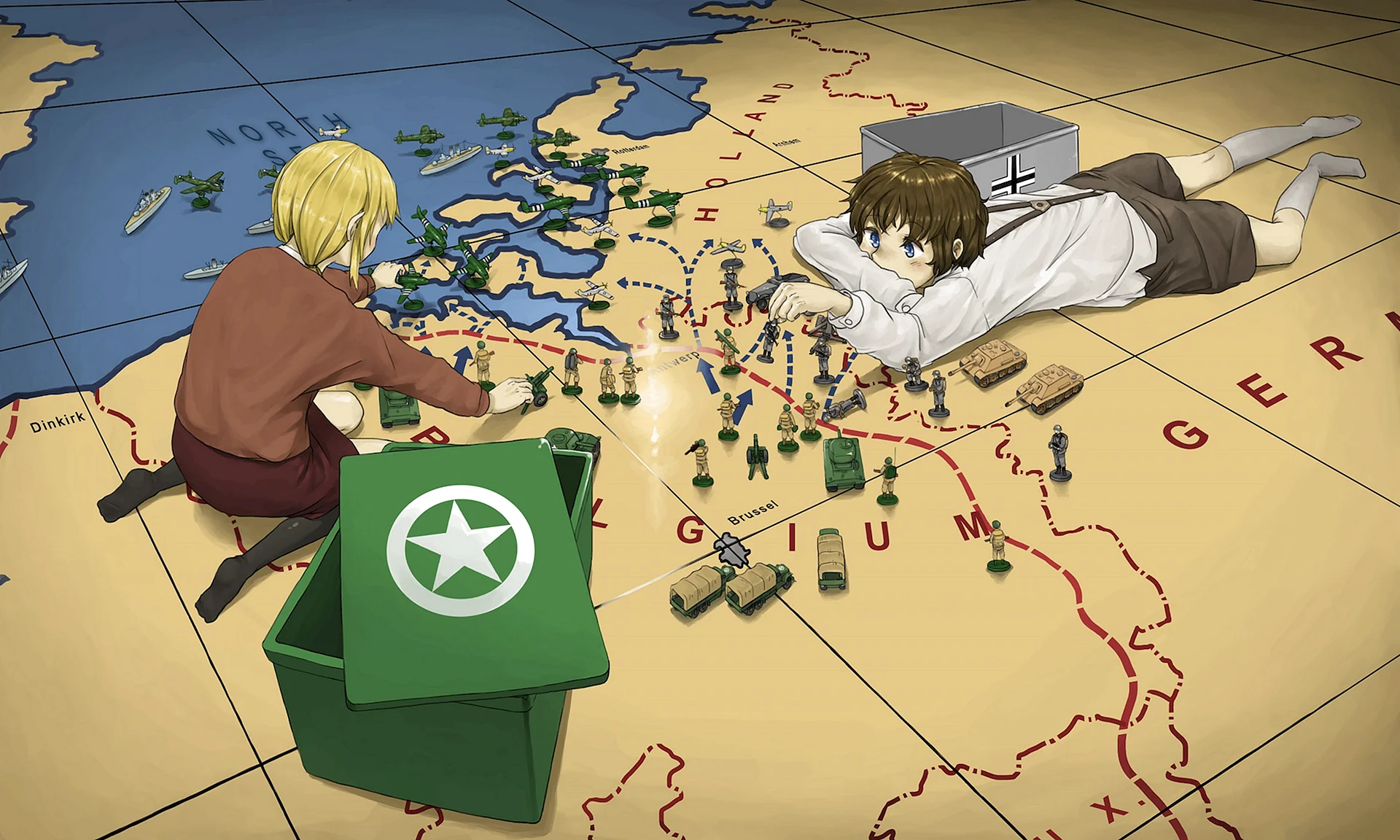 Anime Ww2 Wallpaper