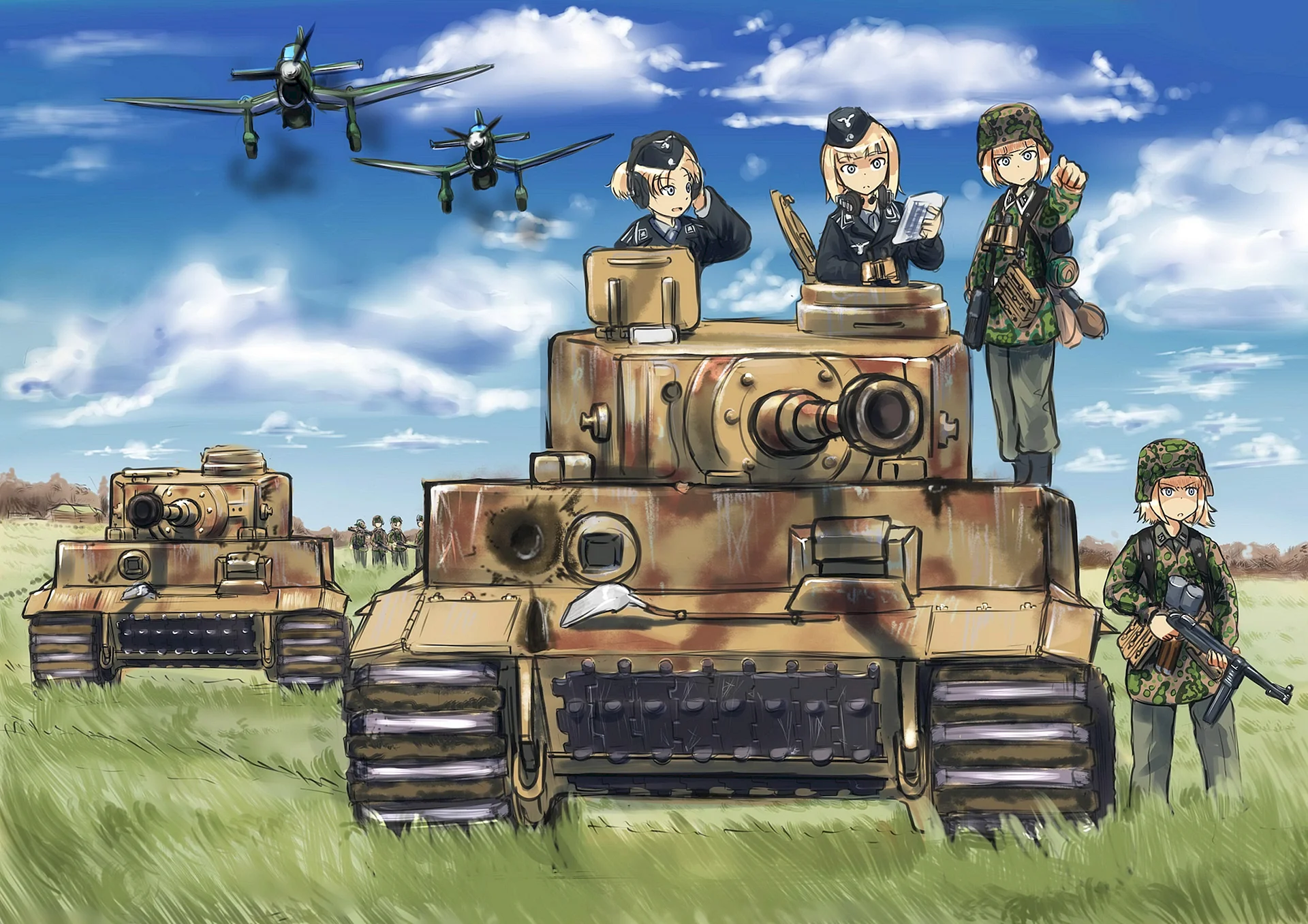 Anime Ww2 Wallpaper