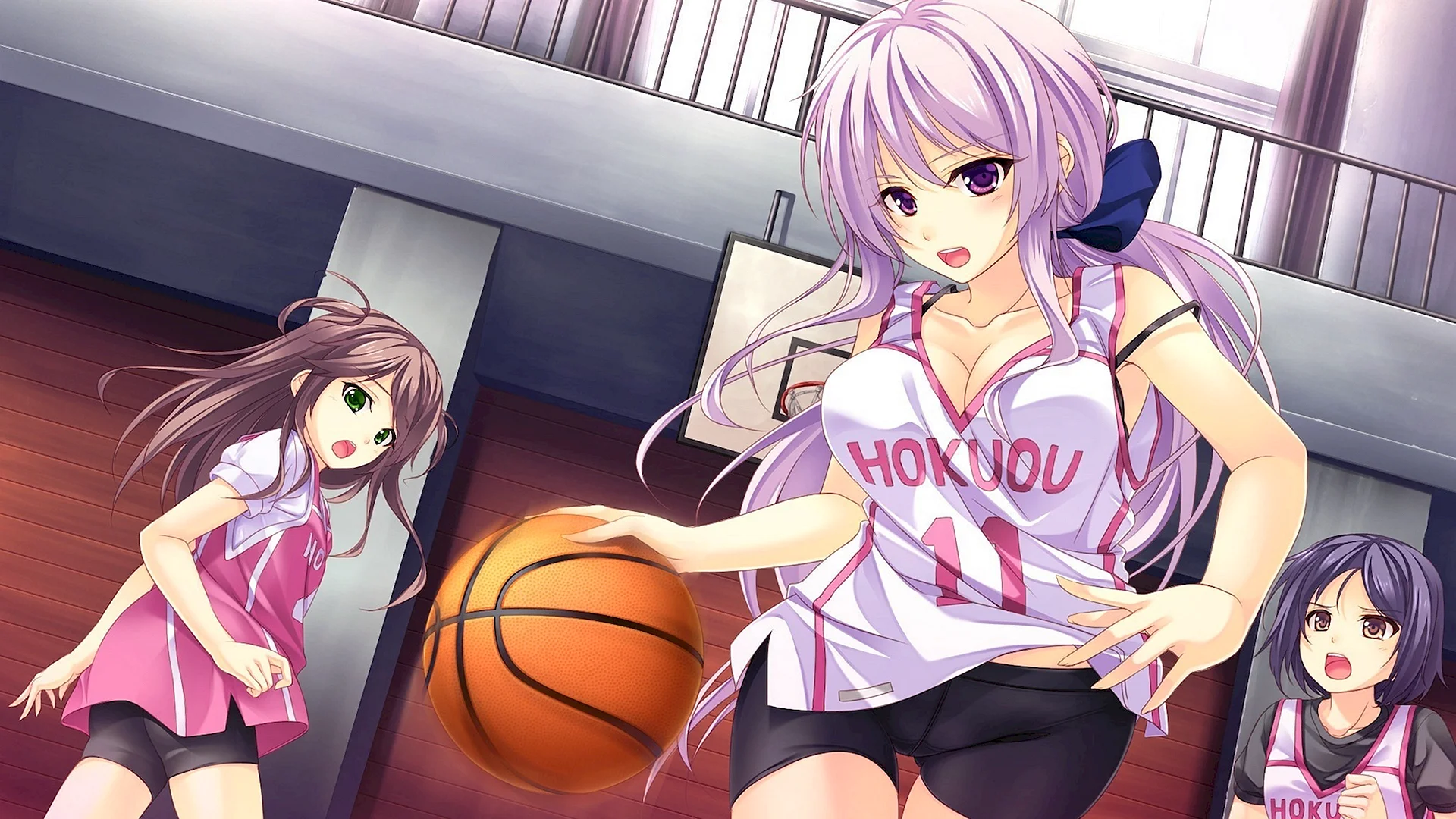 Anime Basketball Girl Wallpaper
