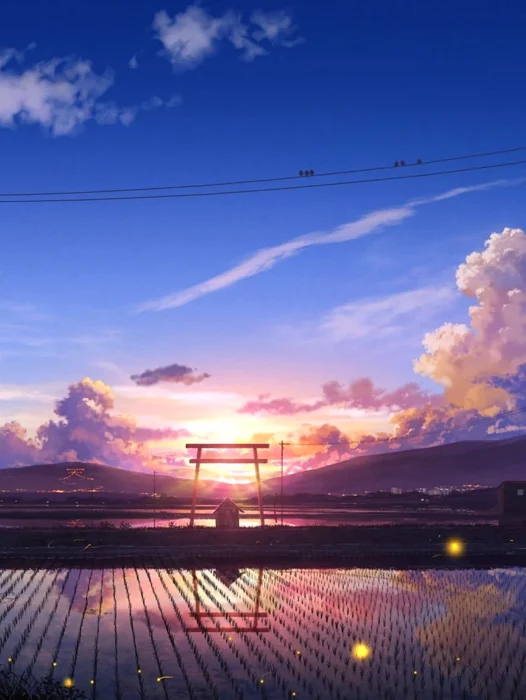 Anime Landscape 4k Wallpaper