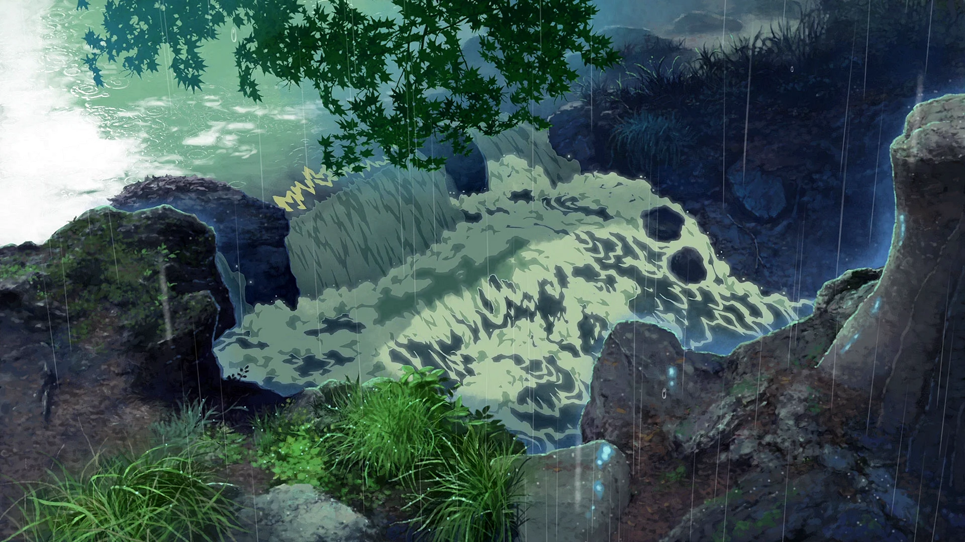 Anime Nature Gif Wallpaper