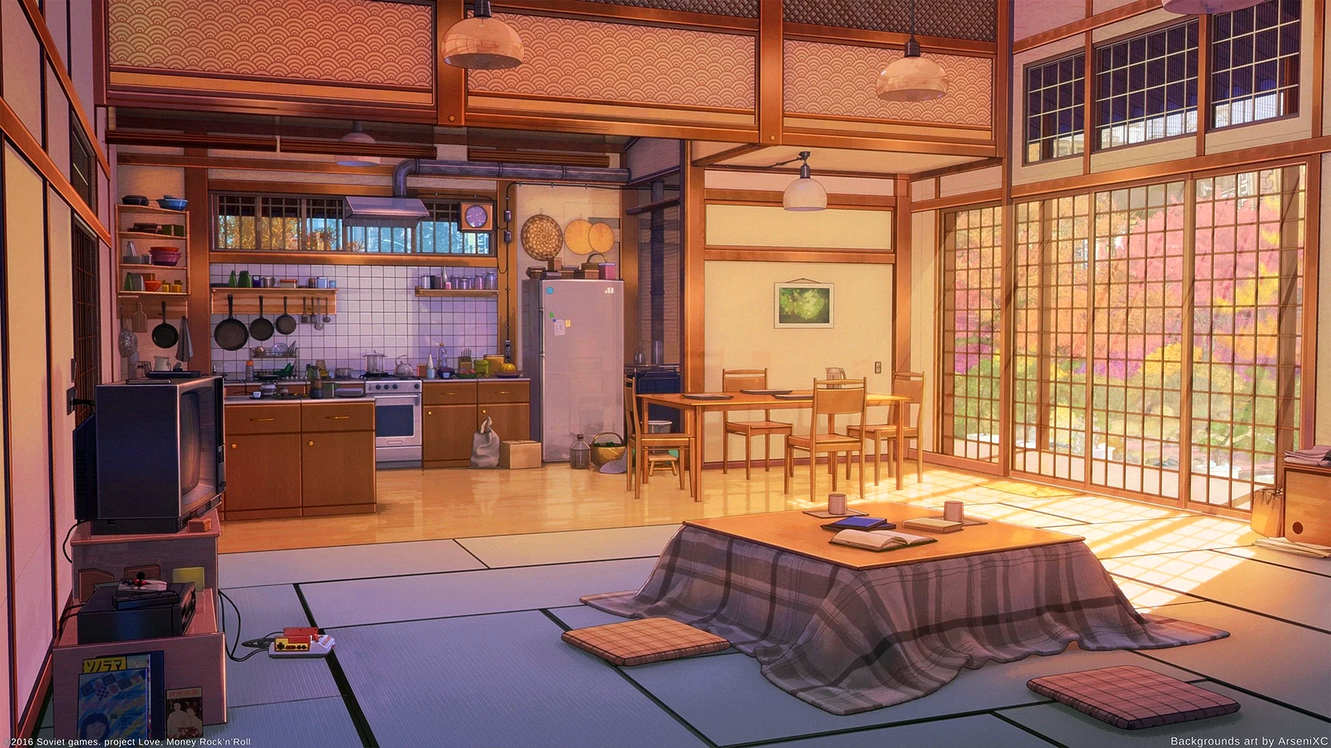 Anime Room Background Wallpaper