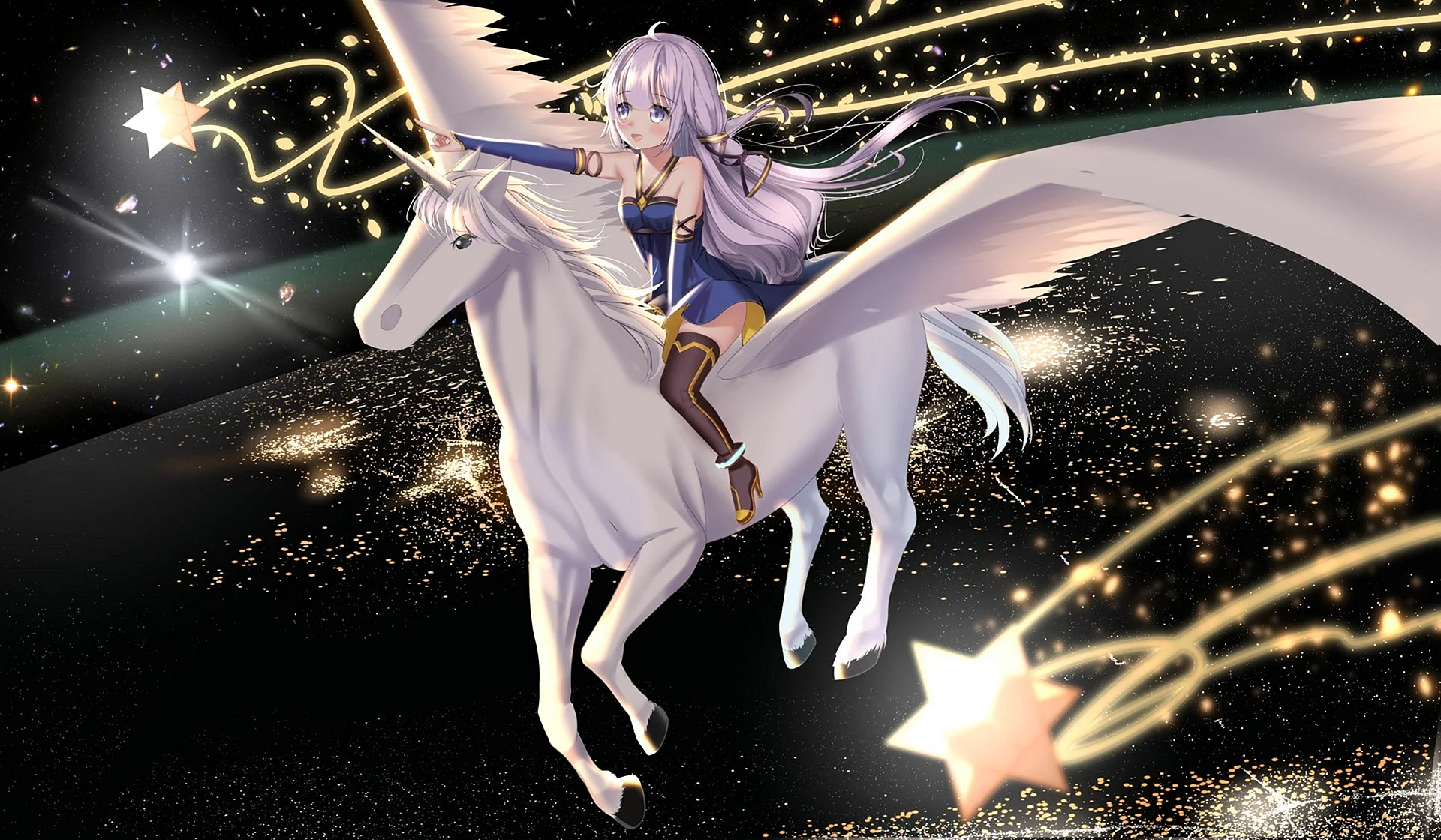 Anime Unicorn Wallpaper