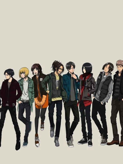 Aot Characters Height Wallpaper