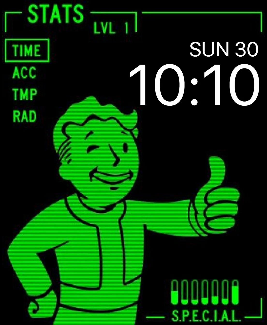Apple Watch Pip Boy Wallpaper For iPhone