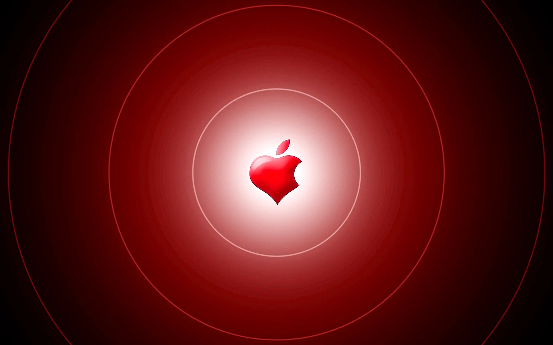 Apple Heart Wallpaper