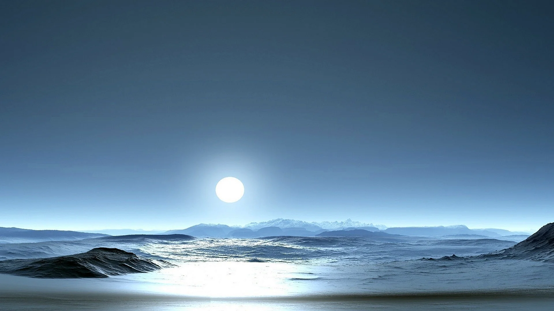 Arctic Landscape Sky Wallpaper