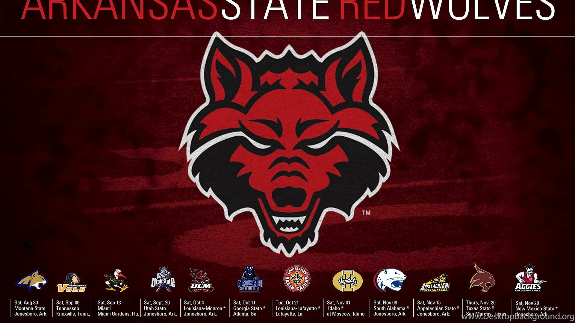 Arkansas State Red Wolves Wallpaper