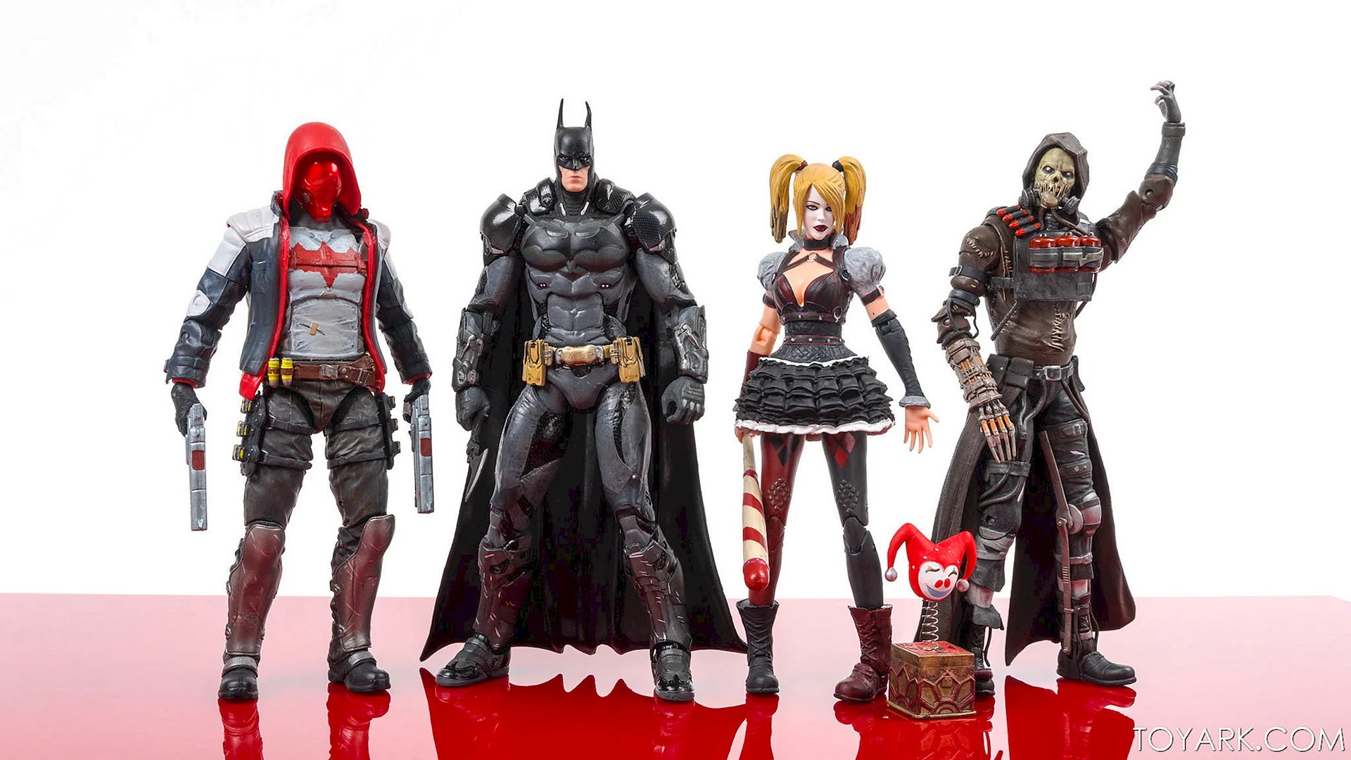 Arkham Knight Red Hood Figurine Wallpaper