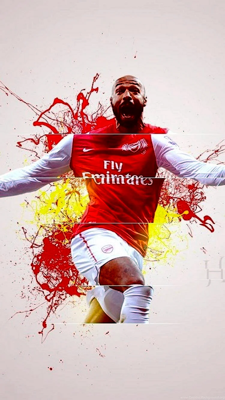 Arsenal Art Wallpaper For iPhone