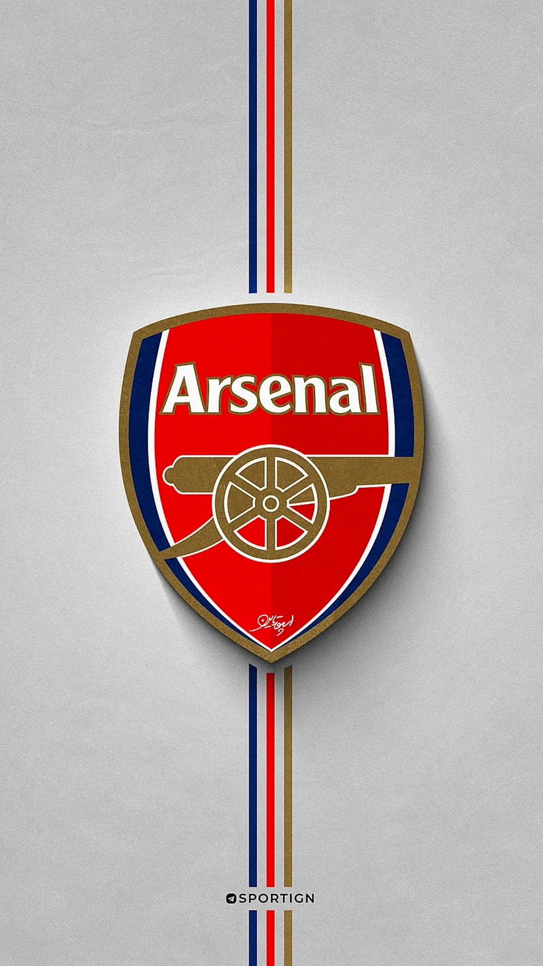 Arsenal Logo Wallpaper For iPhone