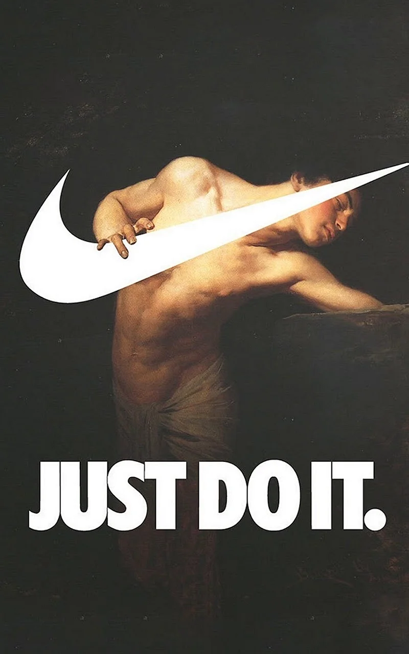 Arte Nike Just Do It Wallpaper For iPhone
