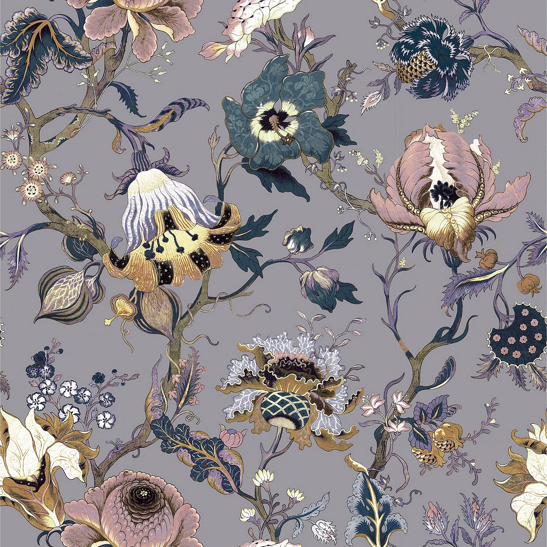 Artemis Floral Wallpaper