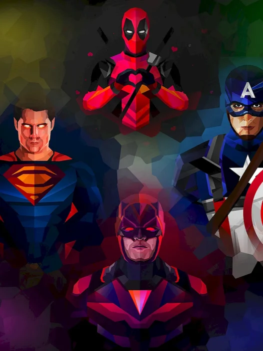 Арты Супергероев Wallpaper