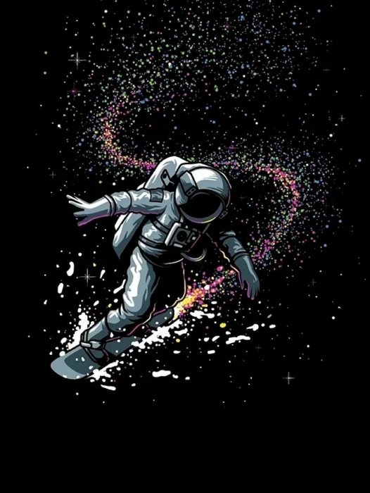 Astronaut Skate Wallpaper
