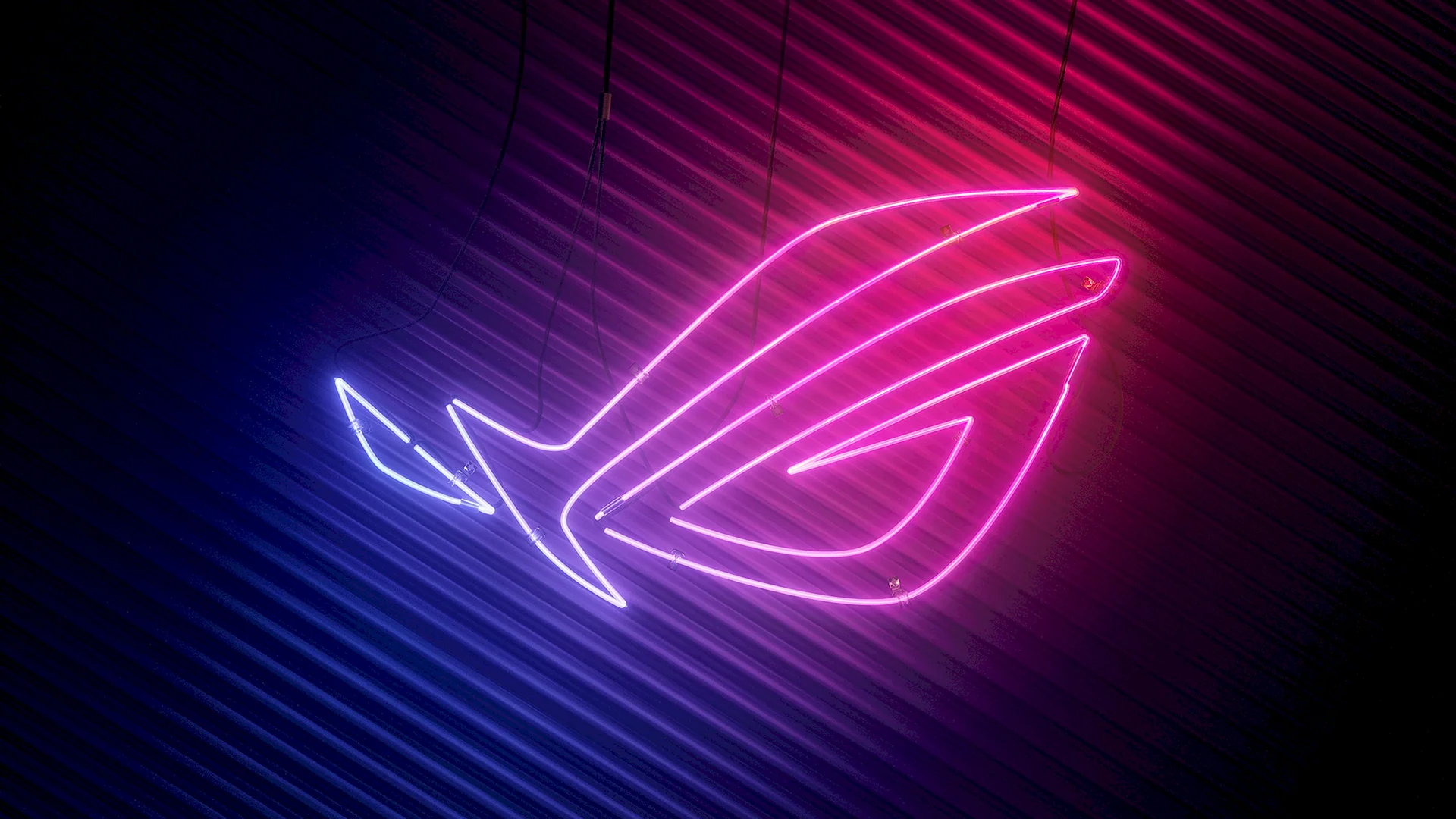 Asus Rog Neon 4K Wallpaper