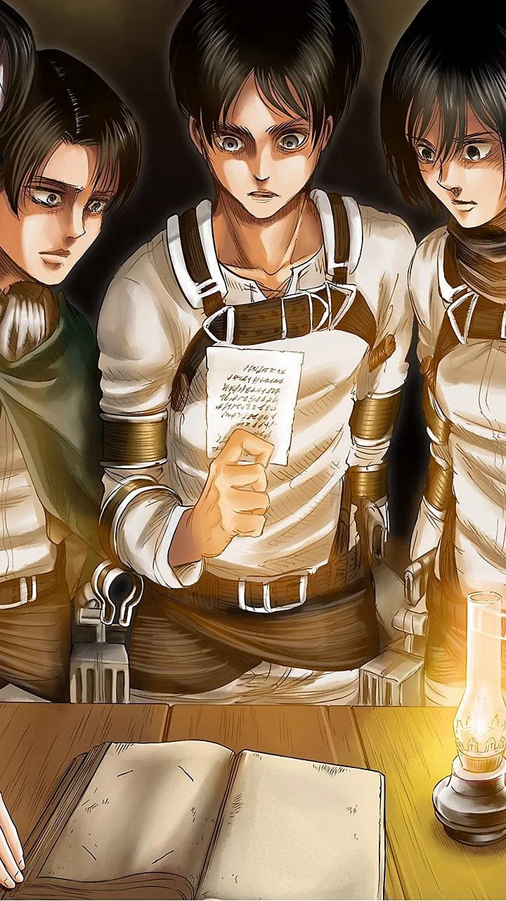 Attack On Titan Au Wallpaper For iPhone