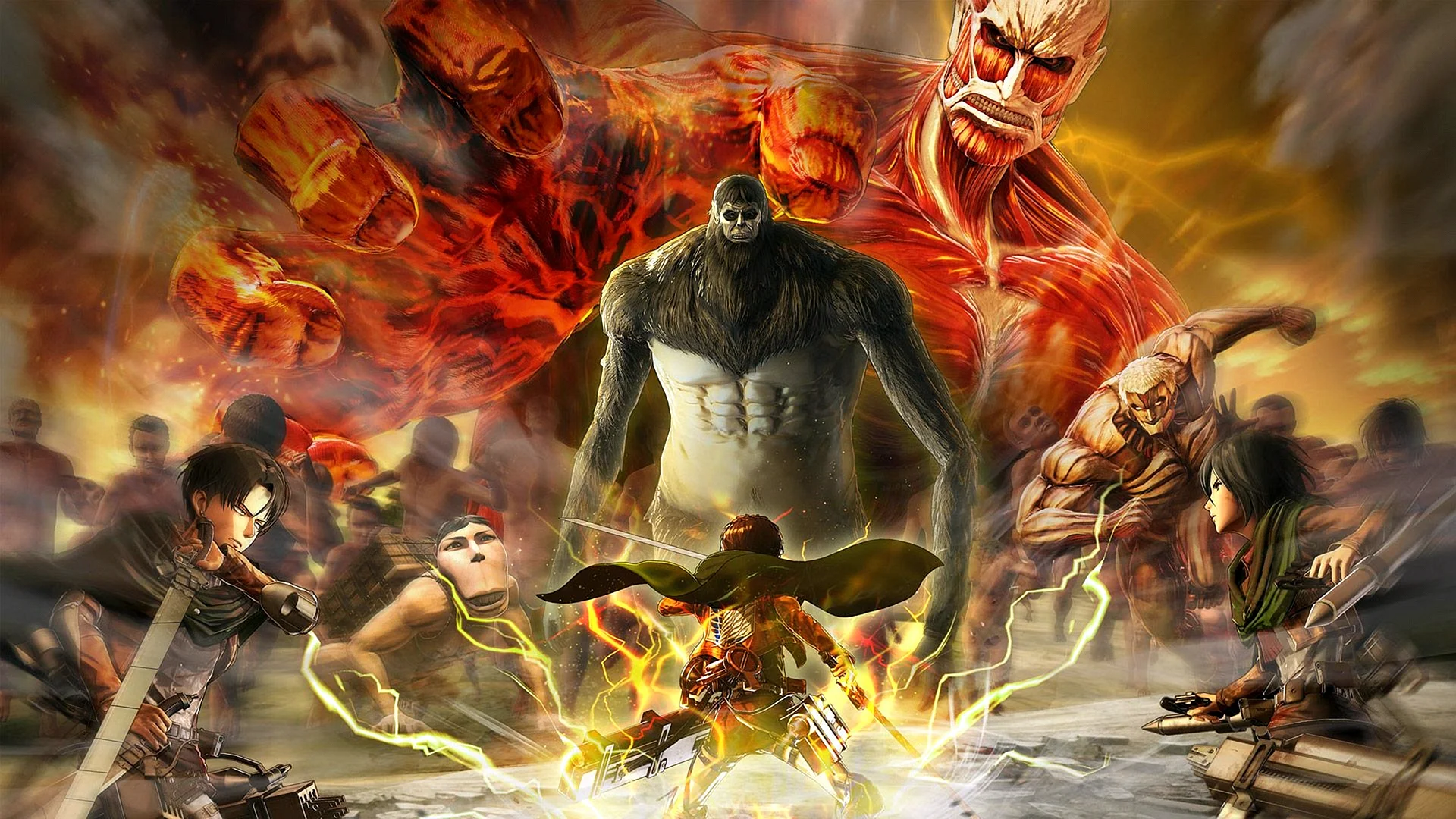 Attack On Titan 2 Final Battle Wallpaper