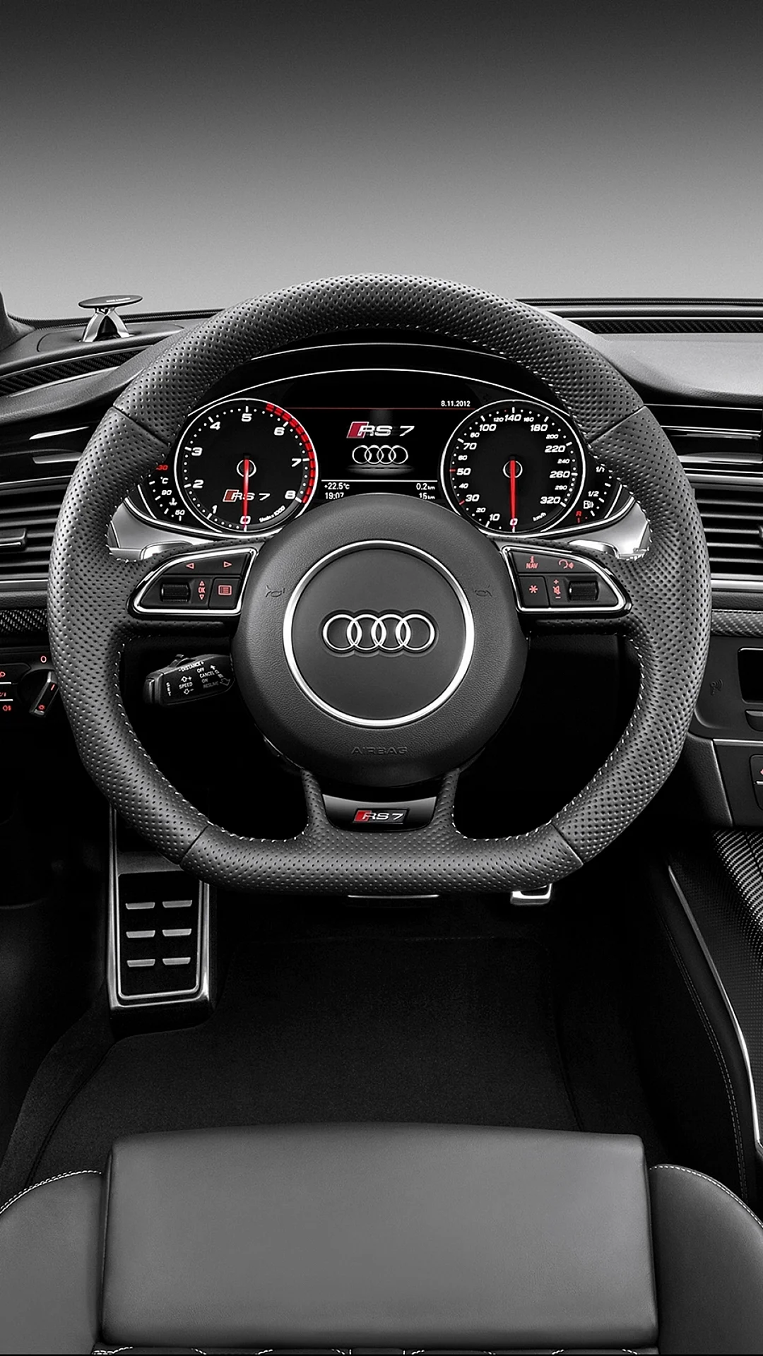 Audi Rs6 2014 Interior Wallpaper For iPhone