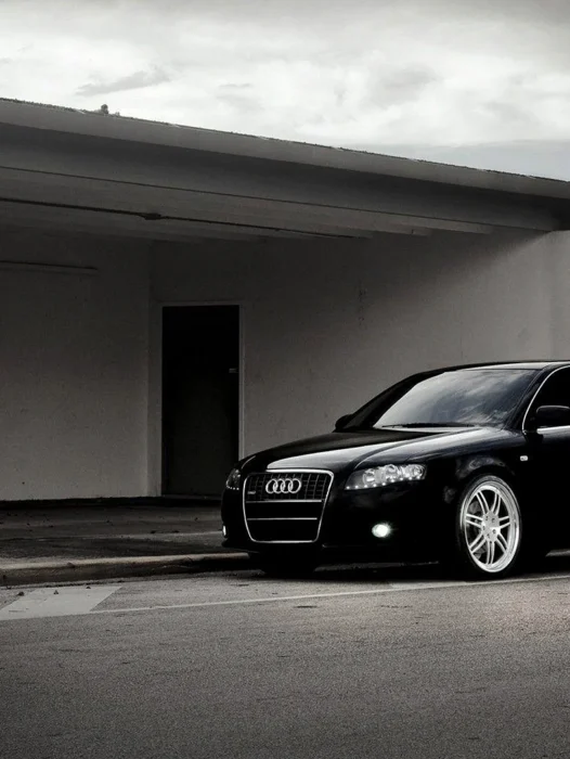 Audi A4 Black Wallpaper
