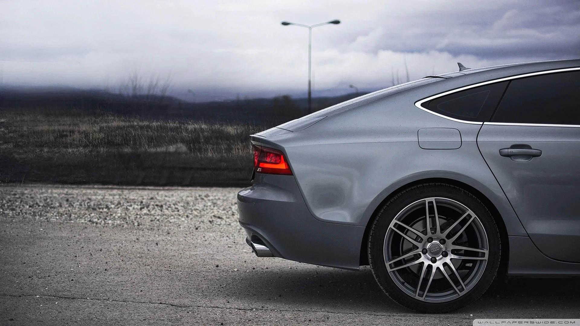 Audi A7 Gray Wallpaper