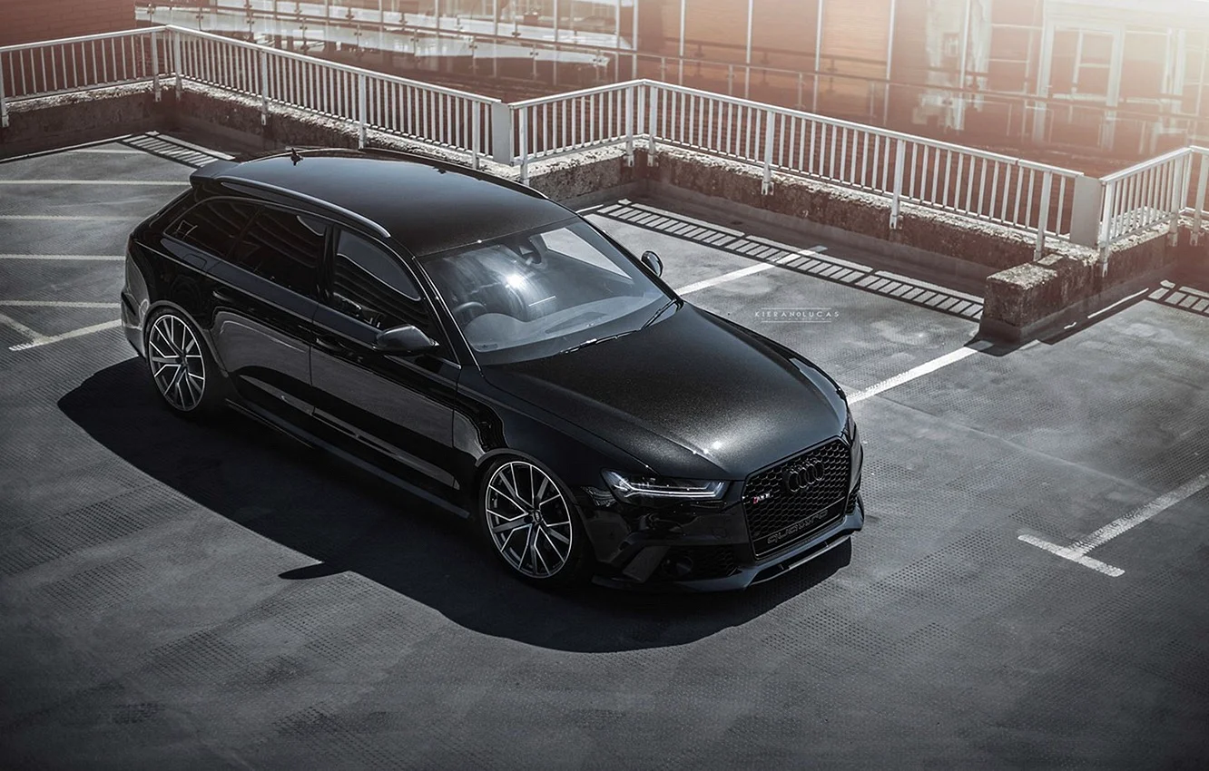 Audi Rs6 Black Wallpaper