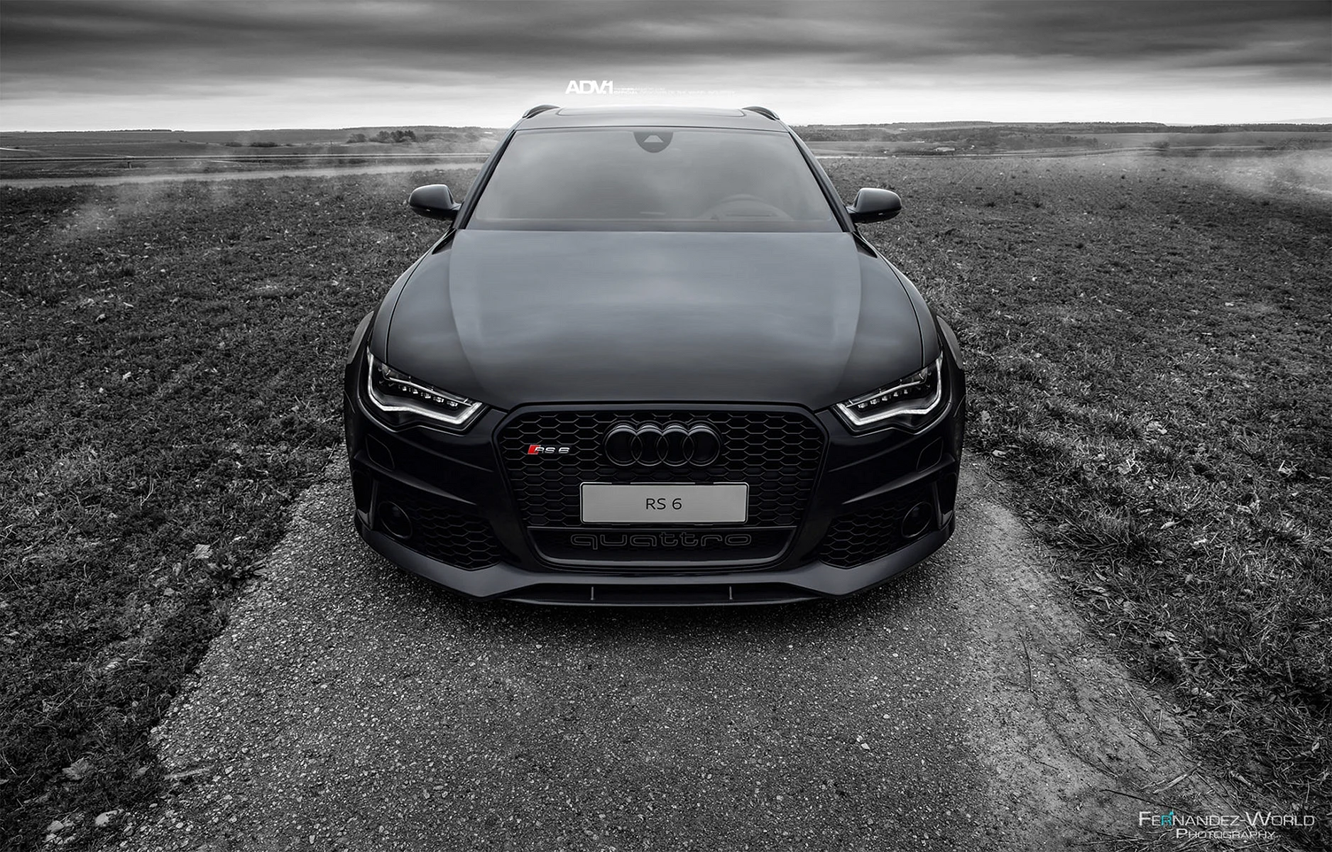 Audi Rs6 Black Wallpaper