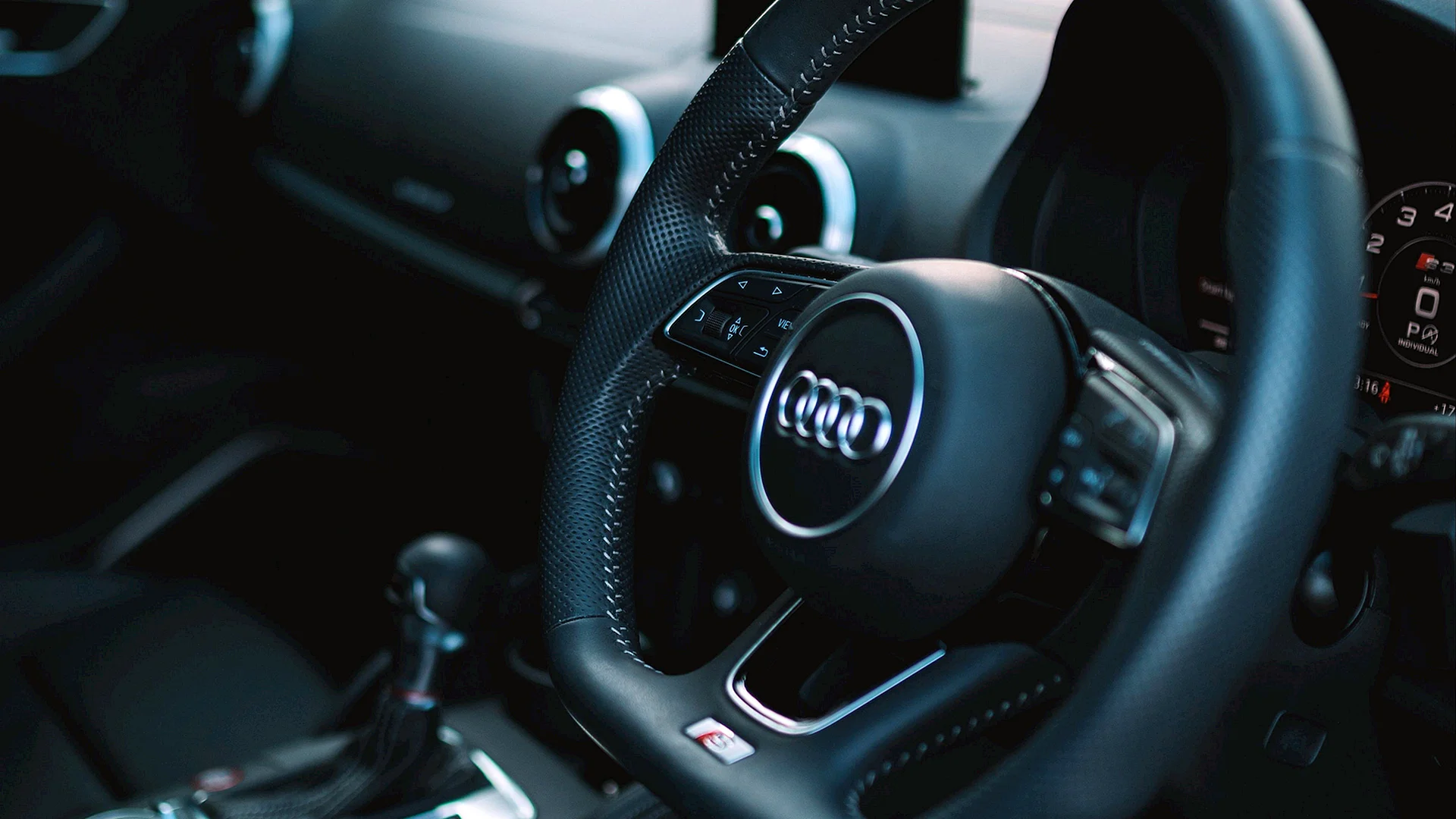 Audi S3 Steering Wheel Wallpaper