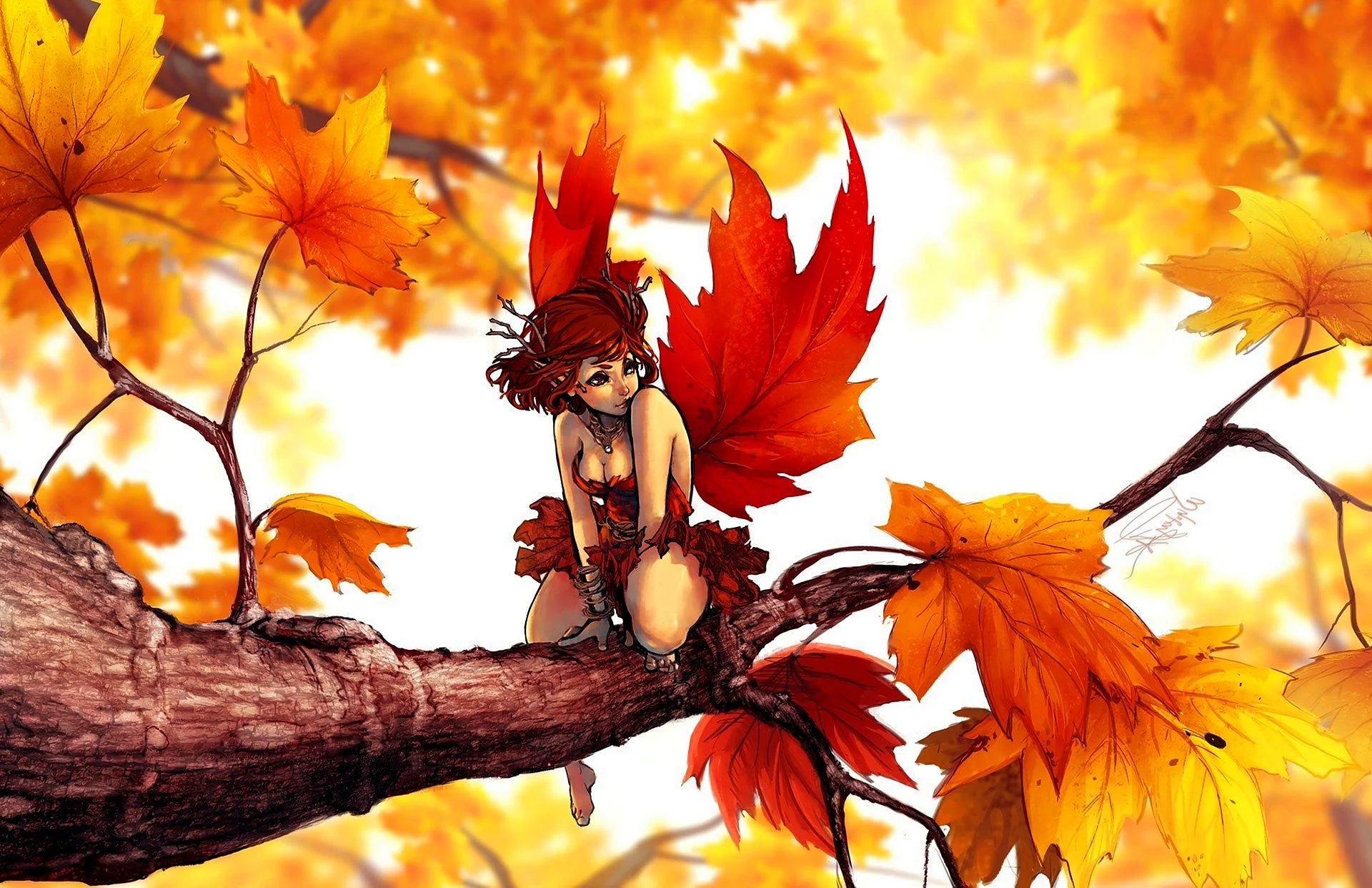 Autumn Art Wallpaper