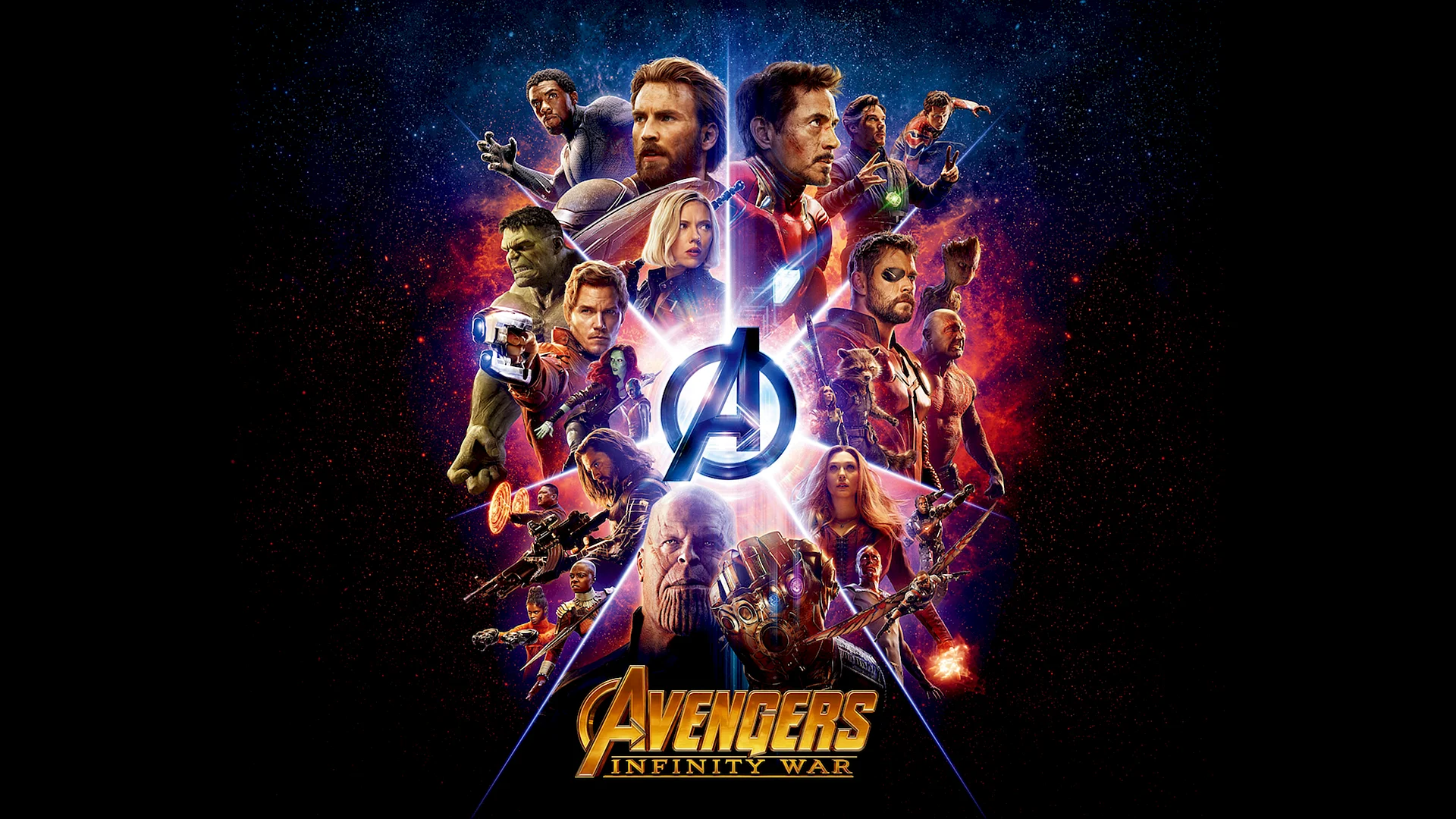 Avengers Infinity War Poster Wallpaper