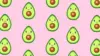 Avocado Kawaii Wallpaper