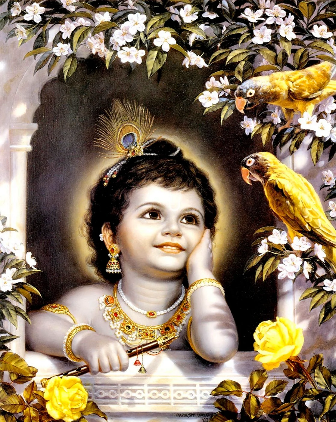 Baal Krishna Wallpaper For iPhone