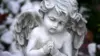 Baby Angel Statue Wallpaper