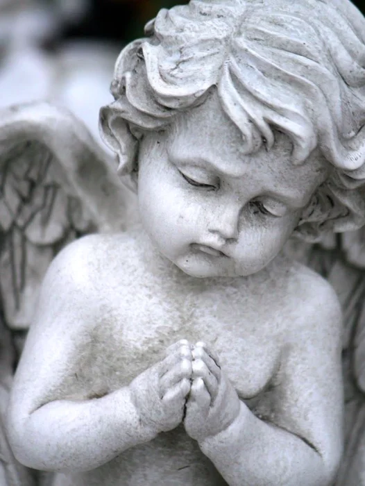 Baby Angel Statue Wallpaper