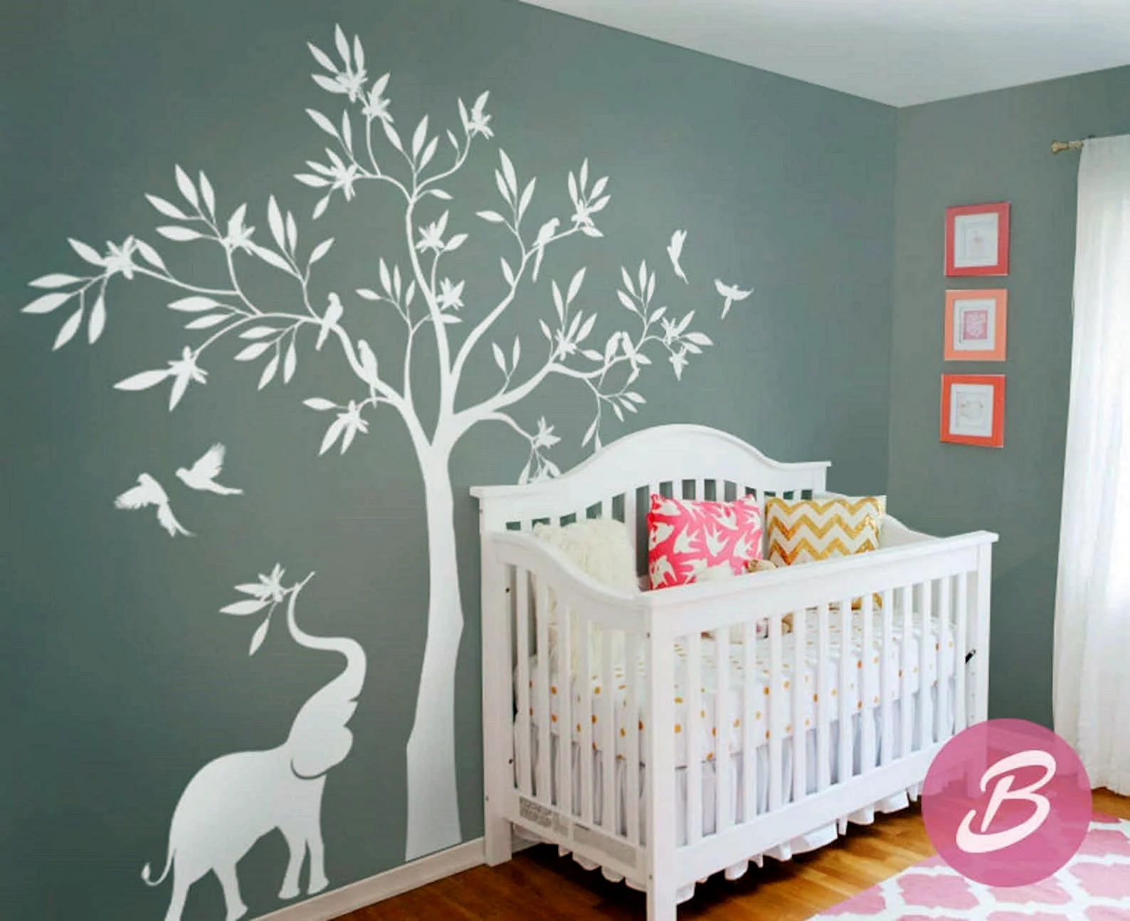 Baby Room Wall Mural Decal Wallpaper