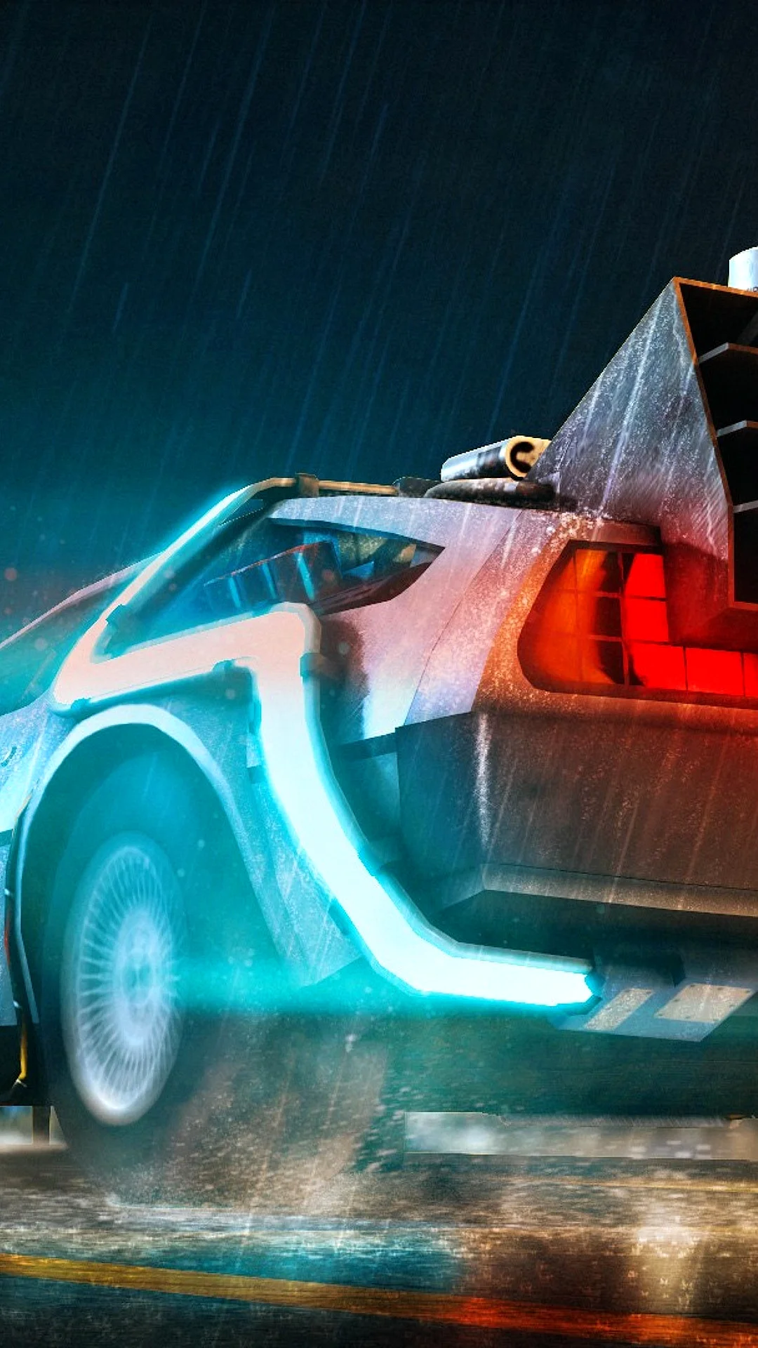 Back To The Future Wallpaper For iPhone