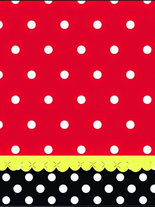 Background Polkadot Mickey Mouse Wallpaper