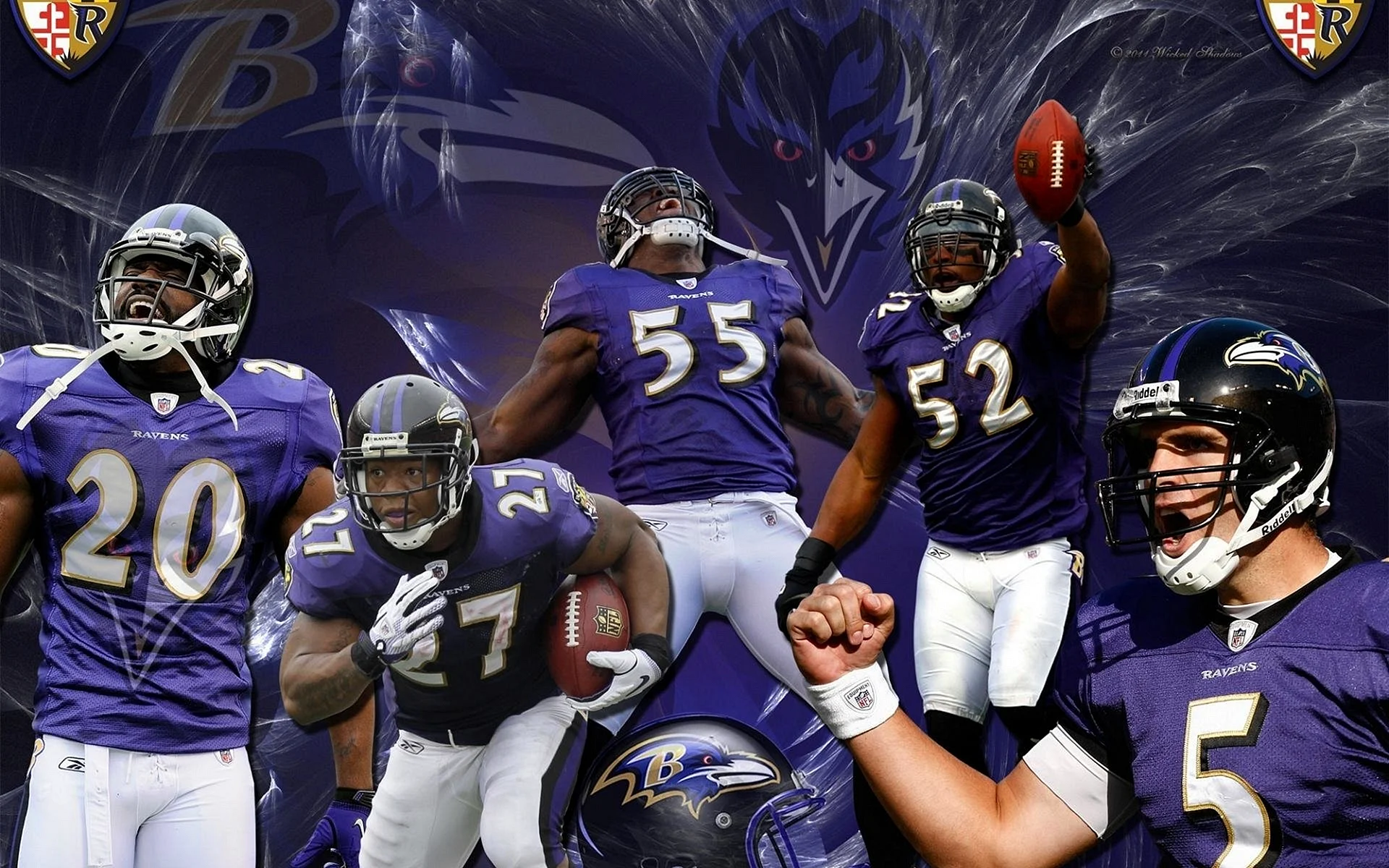 Baltimore Ravens Team Wallpaper