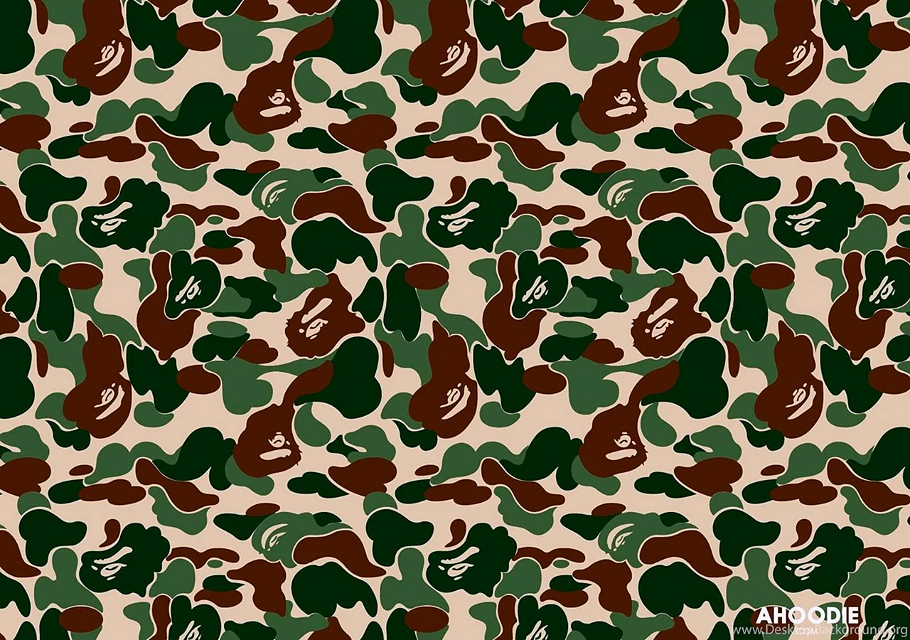 Bape Camouflage Wallpaper