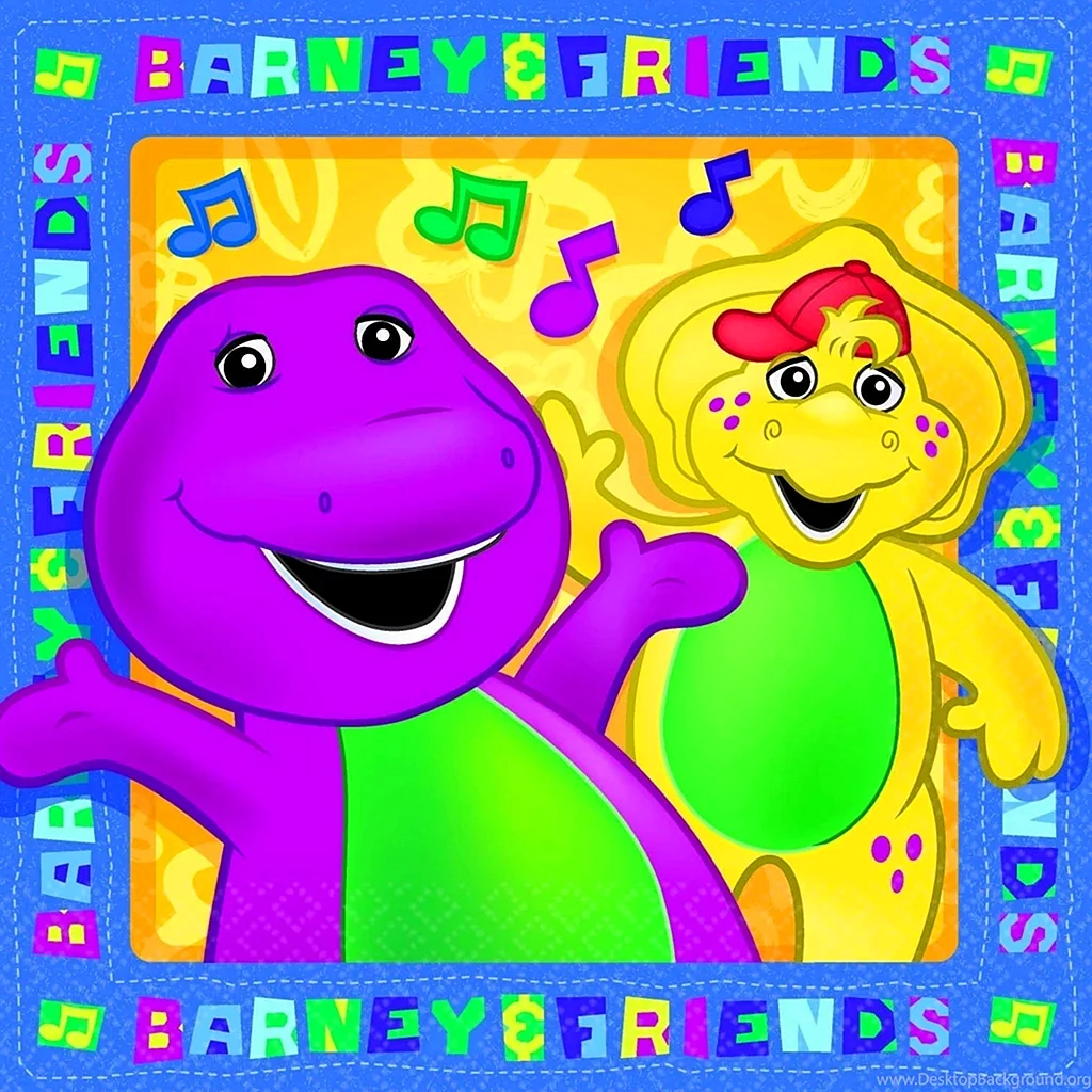 Barney & Friends Wallpaper