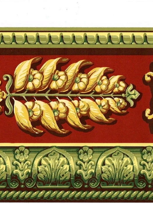 Baroque Border Wallpaper