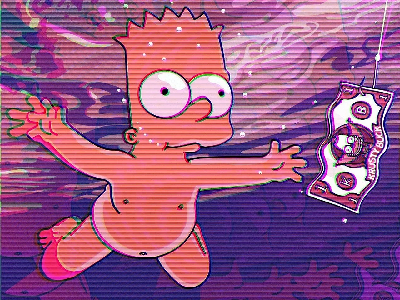 Bart Nevermind Wallpaper