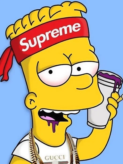 Bart Simpson Gucci Wallpaper