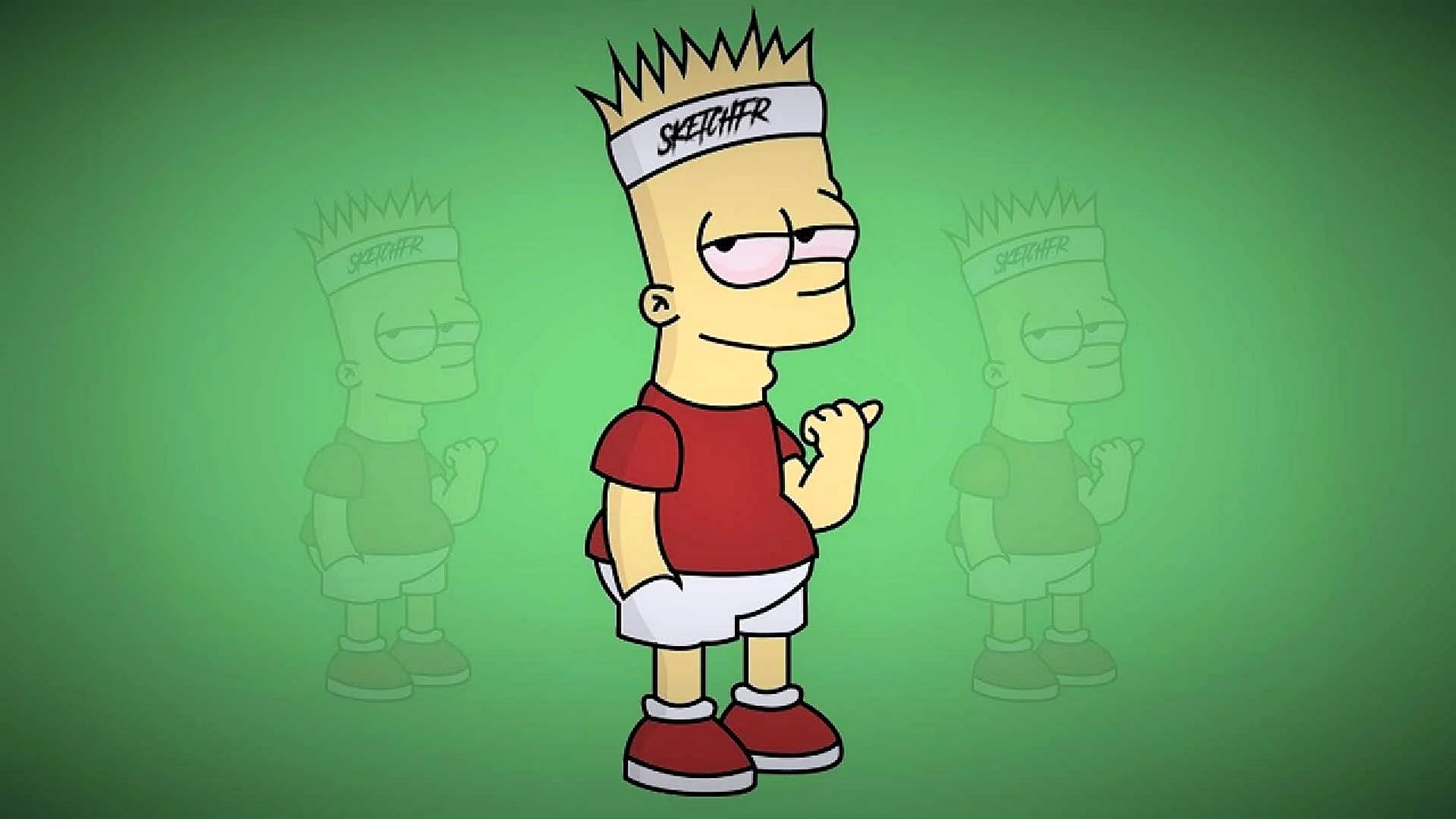 Bart Simpson Trap Wallpaper