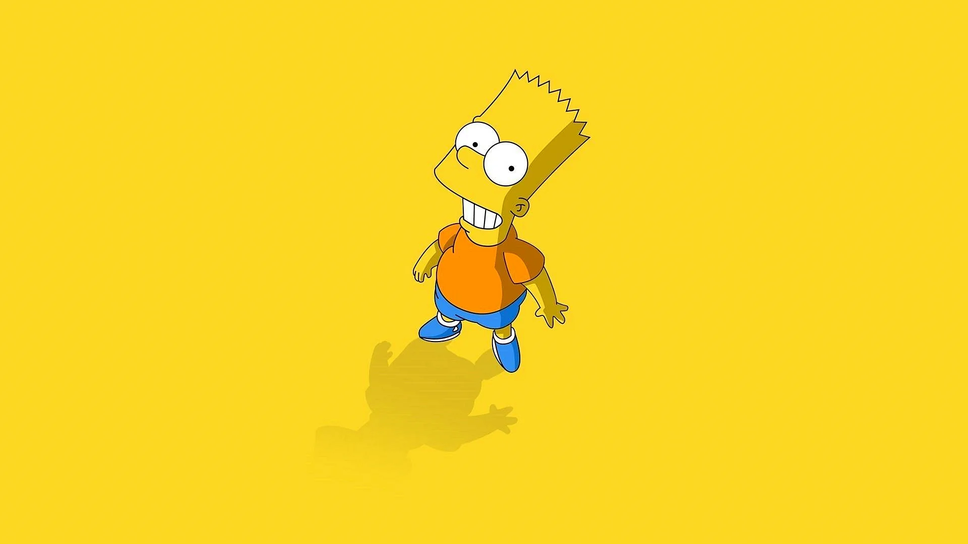 Bart Simpson With Phone Beats Wallpaper