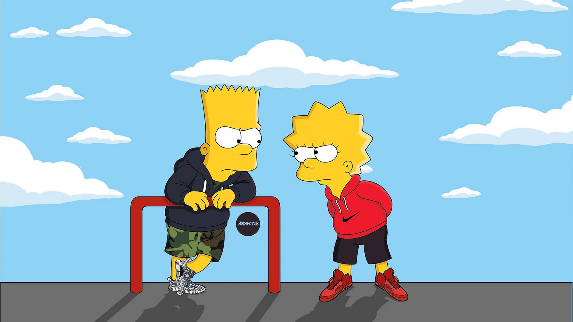 Bart Simpson Nike Wallpaper