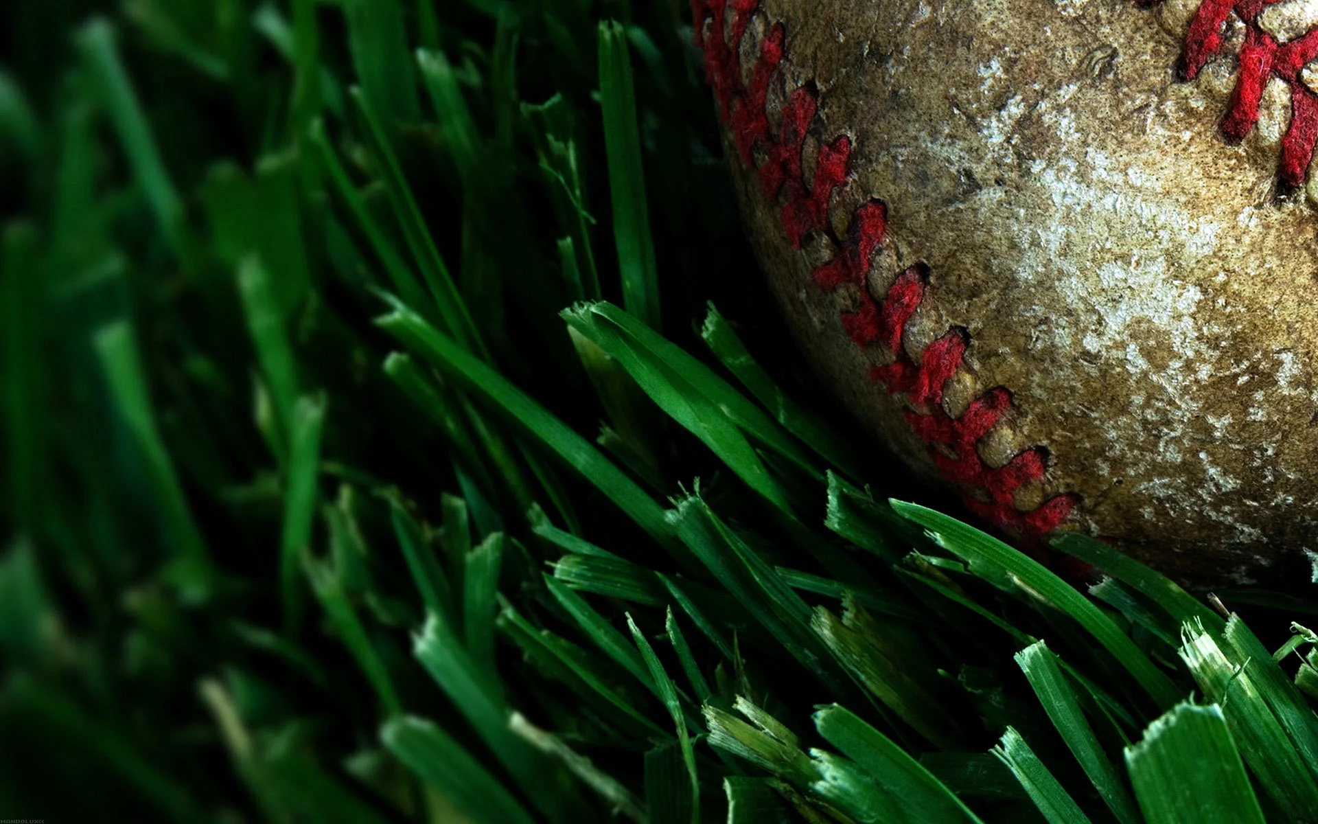 Baseball Grass Wallpaper