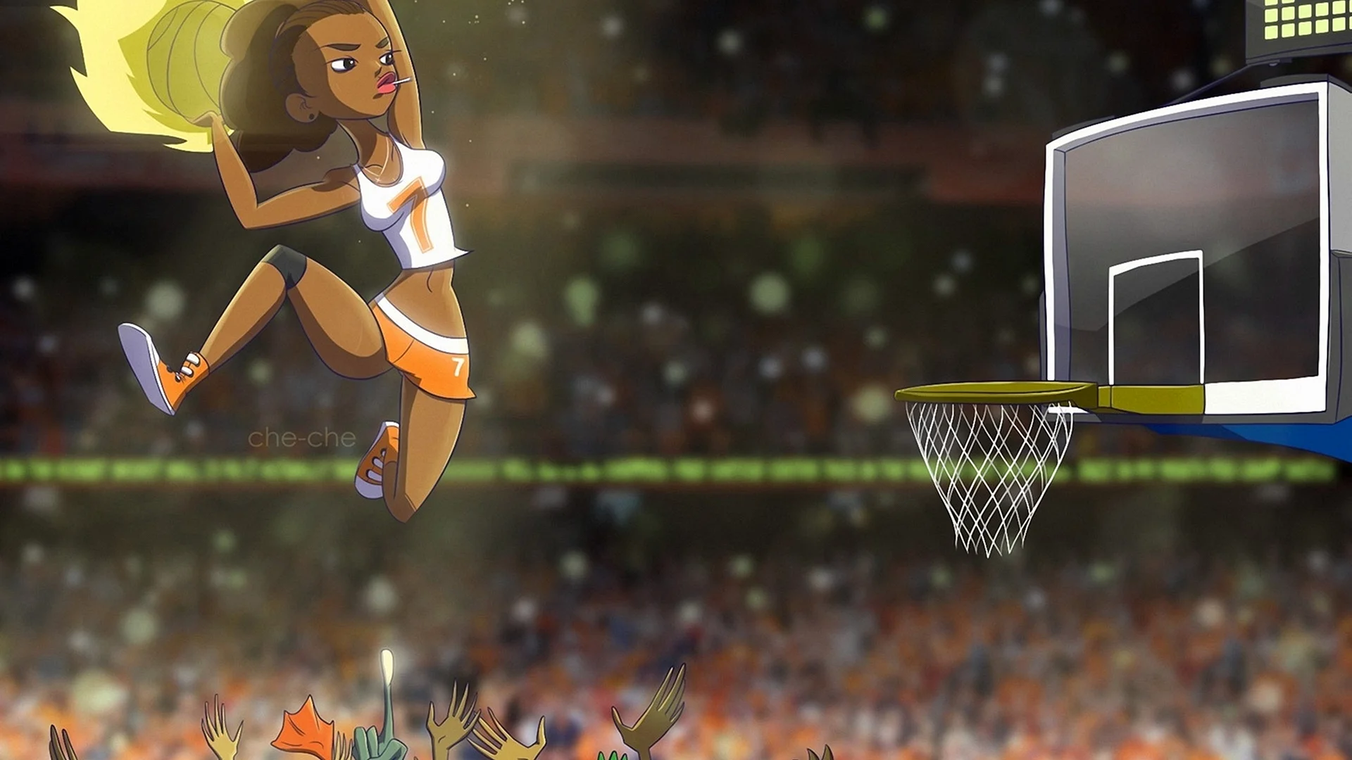 Basketball Girl Wallpaper
