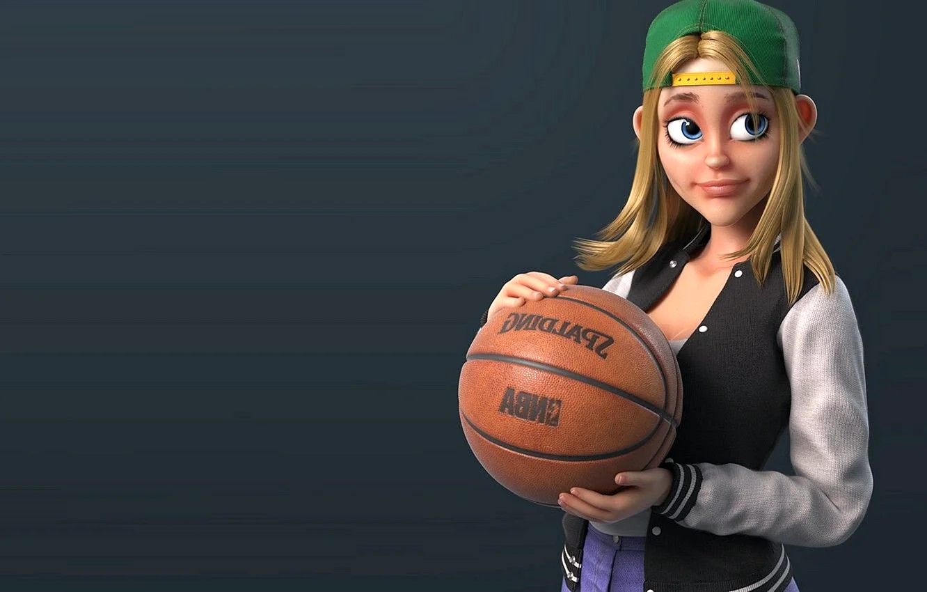 Basketball Girl Wallpaper