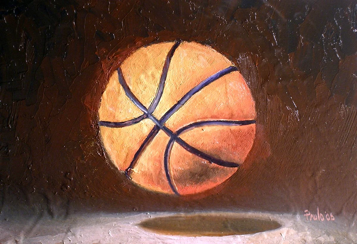 Basketball Painting Wallpaper
